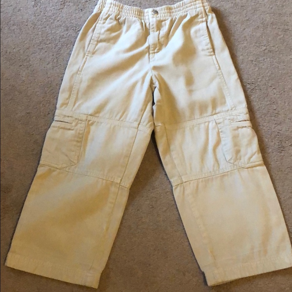 Khaki BASIC CONCEPTS Cargo pants, size 7